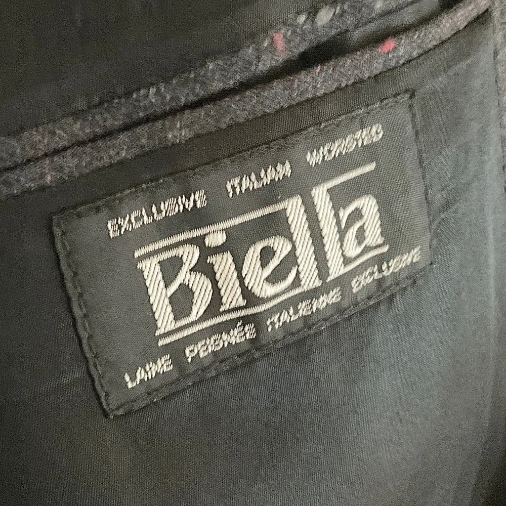 Vintage Biella Italian Wool Blazer Quiet Luxury 40R Julien Poulin - Picture 11 of 11